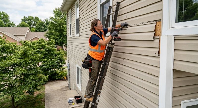 Siding Reattachment in New Haven County, CT