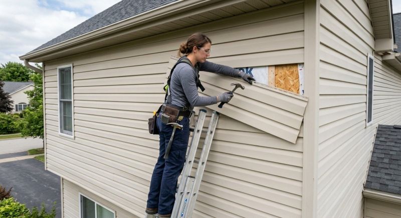 Siding Reattachment in New Haven County, CT