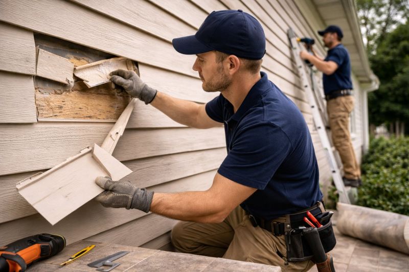 Siding Repair in Hamden, CT