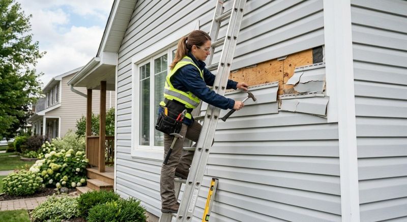 Siding Repair in Sandy Hook, CT
