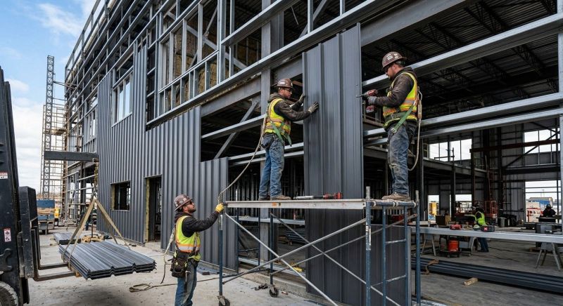 Steel Cladding Installation in New Haven County, CT