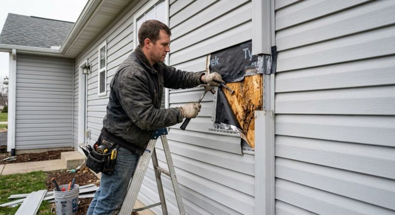 Vinyl Siding Repair in Meriden, CT