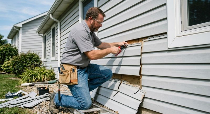 Vinyl Siding Repair in Monroe, CT