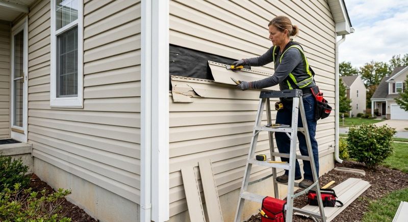 Vinyl Siding Repair in Thomaston, CT