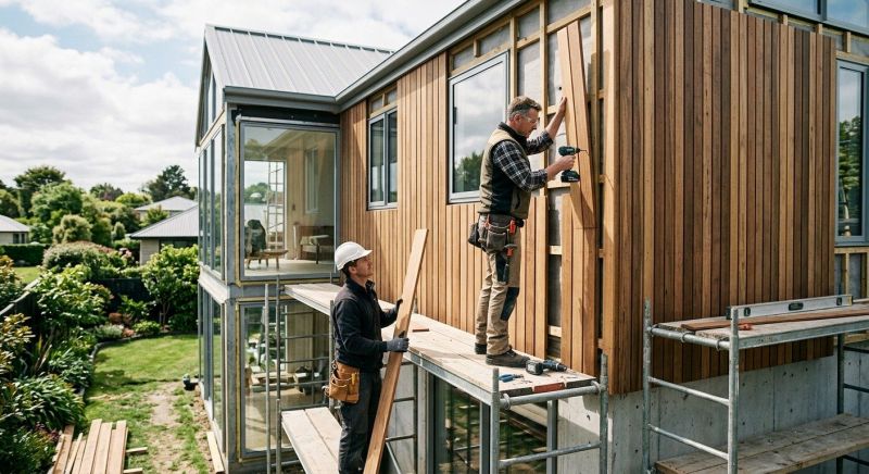 Wood Cladding Installation in Bridgeport, CT