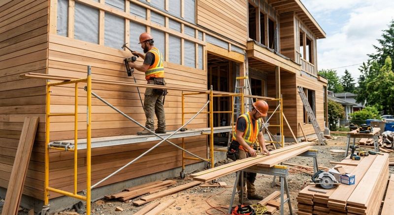 Wood Cladding Installation in Monroe, CT