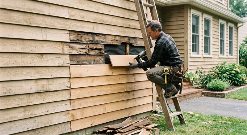 Wood Cladding Repair in Oxford, CT