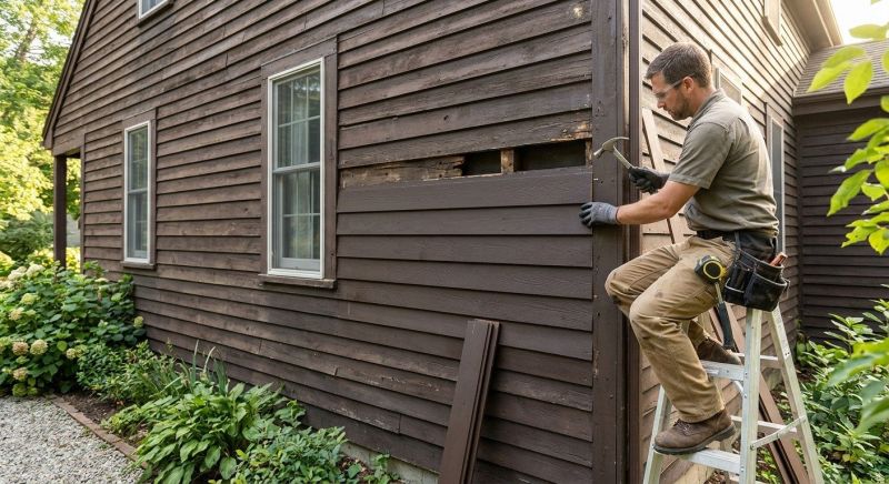 Wood Cladding Repair in Plymouth, CT