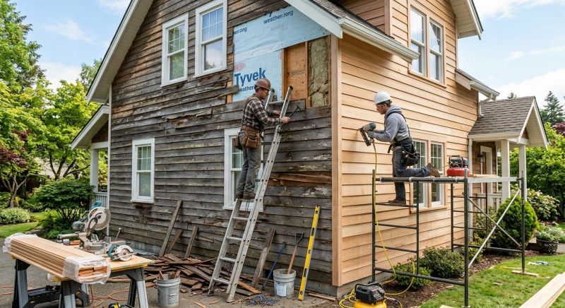 Wood Siding Installation in Durham, CT