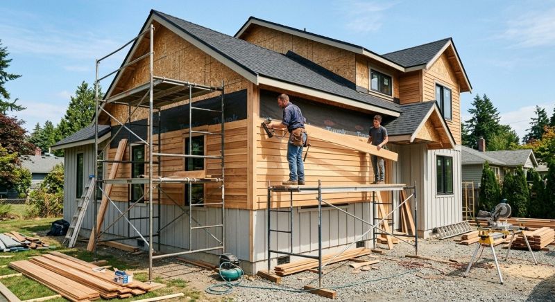 Wood Siding Installation in Middlebury, CT