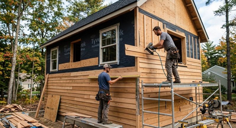 Wood Siding Installation in North Branford, CT