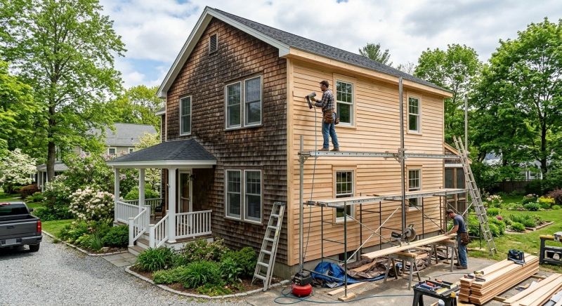 Wood Siding Installation in Westport, CT