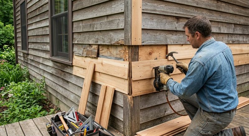 Wood Siding Repair in Oakville, CT