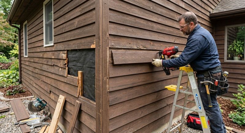 Wood Siding Repair in Orange, CT