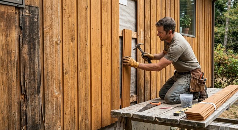 Wood Siding Repair in Oxford, CT
