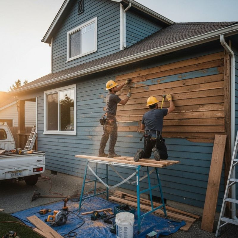 Wood Siding Repair in Redding, CT
